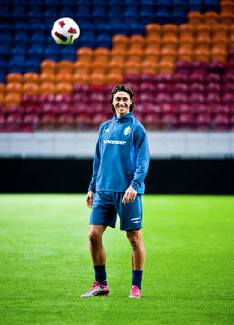 Zlatan Ibrahimovic på Amsterdam Arena