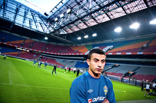 Behrang Safari på Amsterdam Arena