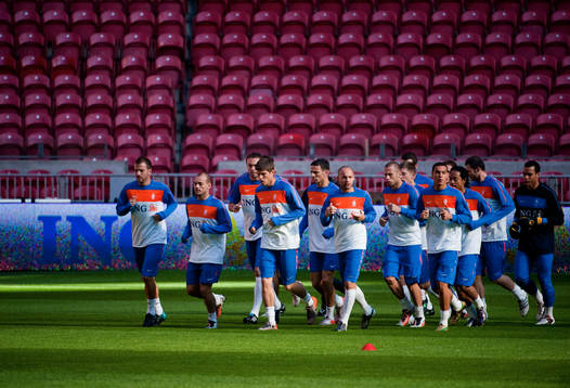 Fotboll, Holland, Träning