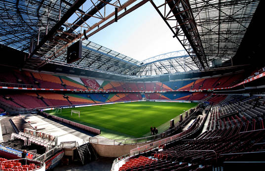Träning på Amsterdam Arena