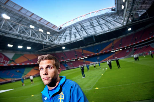 Anders Svensson på Amsterdam Arena