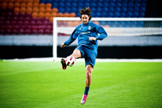 Zlatan Ibrahimovic på Amsterdam Arena