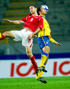 Nicklas Backman, Sverige och Nassim Ben Khalifa, Schweiz