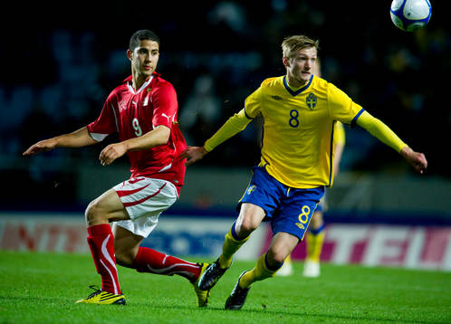 Sebastian Eriksson, Sverige och Nasim Ben Khalifa, Schweiz