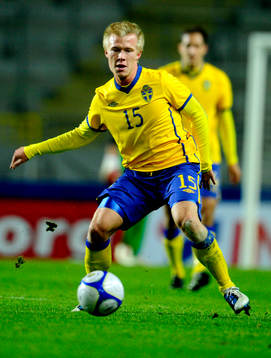 Fotboll, U21 EM-kval, Andreas Landgren, Sverige