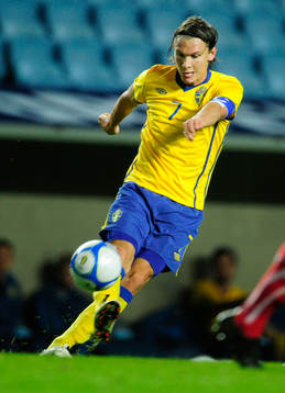 Fotboll,  U21 EM-kval, Albin Ekdal, Sverige
