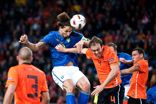 Zlatan Ibrahimovic, Sverige och Joris Mathijsen, Holland