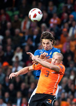 Zlatan Ibrahimovic, Sverige och John Hetinga, Holland