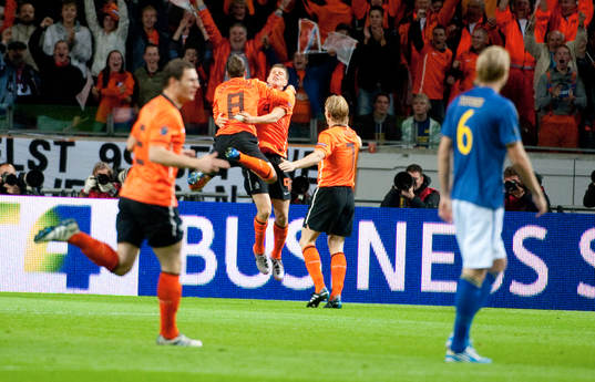 Jubel i Holland