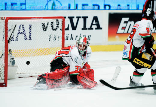 Nicklas Dahlberg, målvakt, Modo, släpper in 3-3
