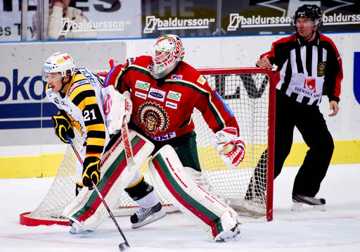 Jimmie Ericsson, Skellefteå, Johan Holmqvist, målvakt,