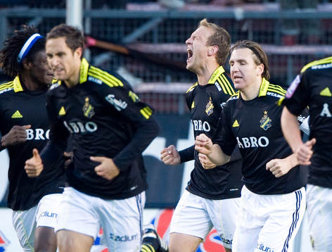 Goran Ljubojevic, AIK, jubel