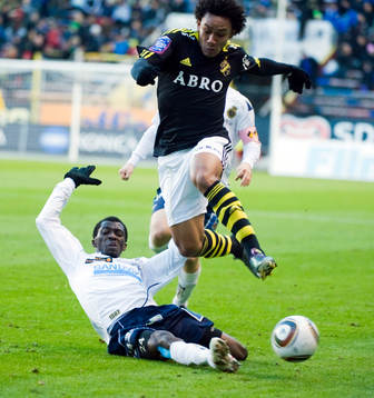 Yussif Chibsah, Gefle och Antônio Flávio, AIK