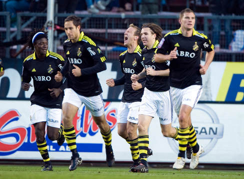 Goran Ljubojevic, AIK, jubel