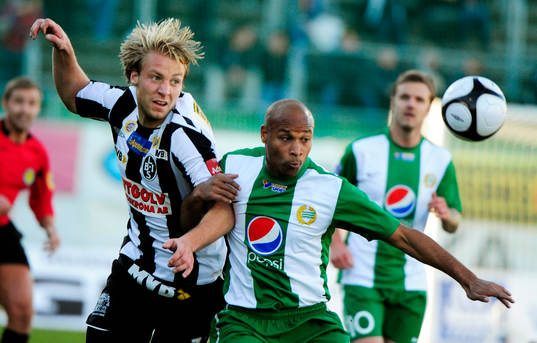 Fredrik Karlsson, Landskrona och Christian Traoré, Hammarby
