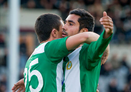 Sebastian Castro-Tello, Hammarby gjorde 1-0. Jubel