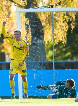 1-0 Sebastian Andersson, Ängelholm, jubel