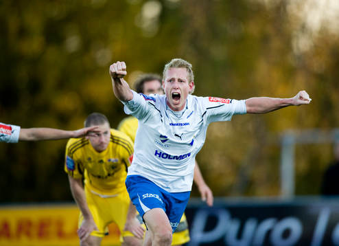 1-2, vilt Norrköpings-jubel med Anders Whass i spetsen.