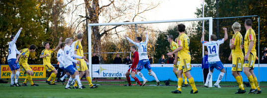 1-1 frispark, Imad Khalili, Norrköping, jubel, glädje