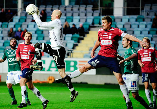 Gerhard Andersson, målvakt Brage, David Leinar, Örgryte