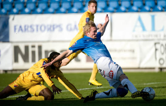 Fredrik Jensen, Trelleborg gör 1-0