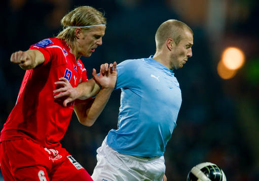 Daniel Larsson, Malmö och Paulus Arajuuri, Kalmar