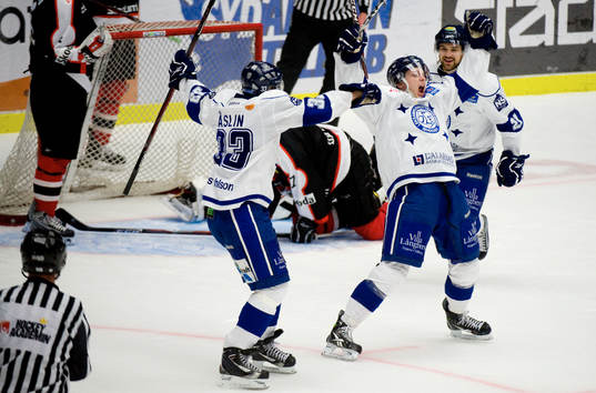 Martin Karlsson, Leksand 2-0. Jubel