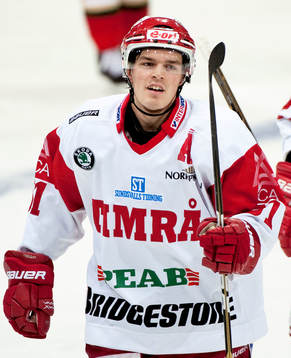 Anton Lander, Timrå, gör 0-1