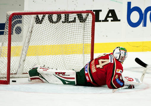 Joakim Lundström, målvakt Frölunda, depp