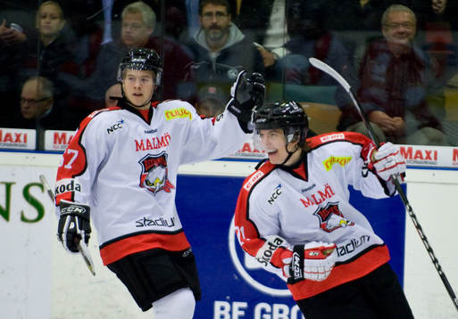 Pathrik Westerholm och Victor Öhman, Malmö, jubel