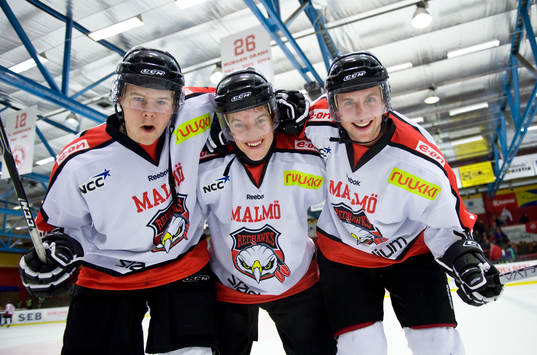 Vickor Öman, Pathrik Westerhol och Dyk Sebastian
