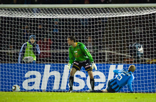 Petter Gustafsson, Djurgården gör 3-3 på Jesper