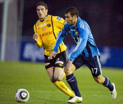 James Keene, Elfsborg och Sharbel Touma, Djurgården