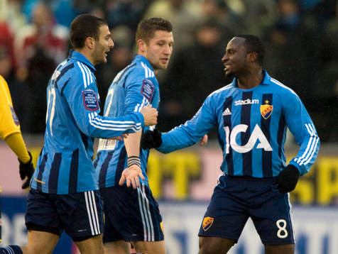 Sharbel Touma, Joona Toivio och Prince Ikpe Ekong,