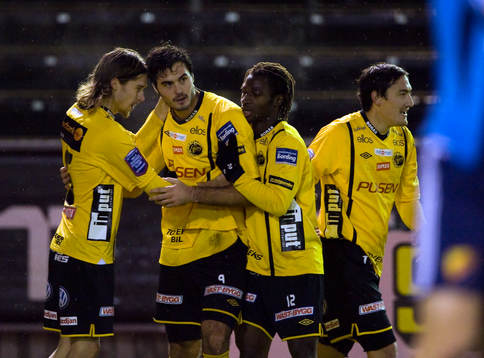 Daniel Nordmark, Denni Avdic, Amadou Jawo och Stefan