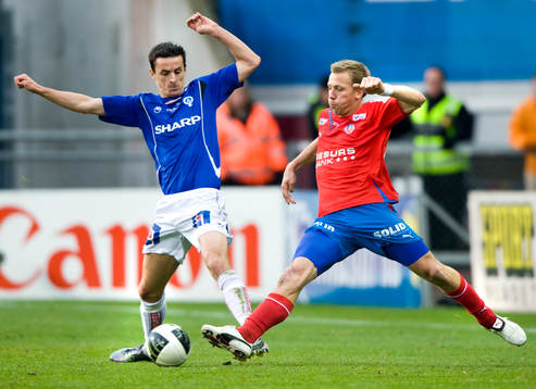Erik Edman, Helsingborg, och Haris Radetinac, Åtvidaberg