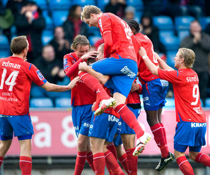 2-0, Alexander Gerndt, Helsingborg, jubel, glädje