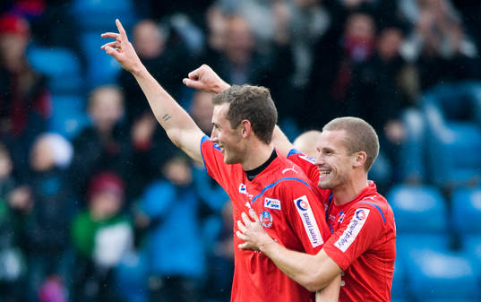 2-0, Alexander Gerndt, Helsingborg. Jubel