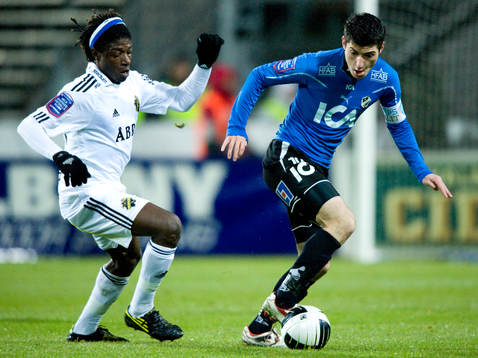 Mohamed Bangura, AIK och Anel Raskej, Halmstad