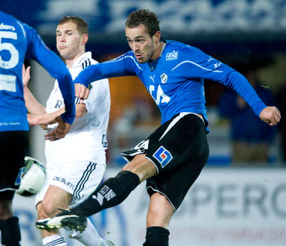 Emir Kujovic, Halmstad, laddar