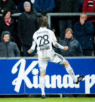 0-1 Viktor Lundberg, AIK, jubel