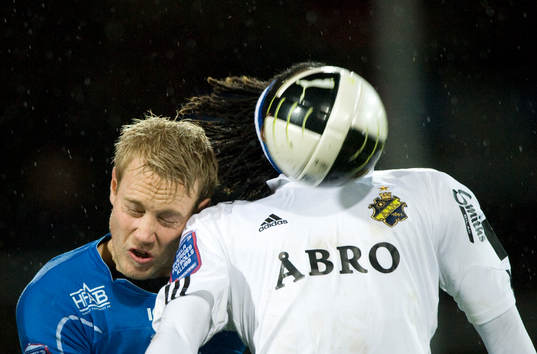 Mohamed Bangura, AIK och Johnny Lundberg, Halmstad