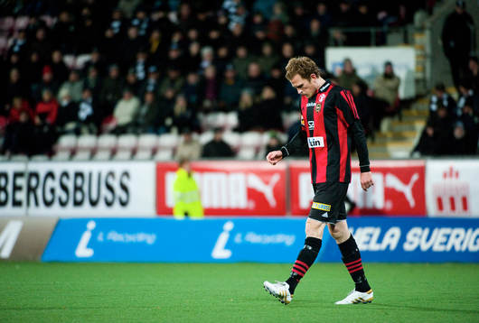 Pontus Segerström, BP utvisad och lämnar planen