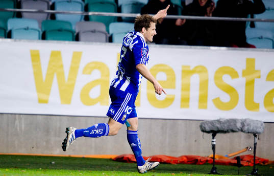 Tobias Hysén, IFK Göteborg jubel