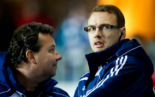 Stefan Rehn och Jonas Olsson, tränare