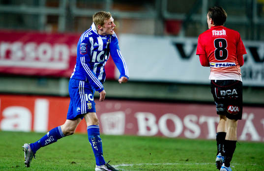 Sebastian Eriksson, IFK Göteborg blir arg på Kristian