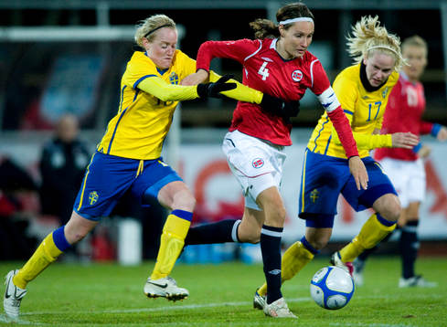 Lisa Dahlkvist och Marie Hammarström, Sverige, mot Ingvild