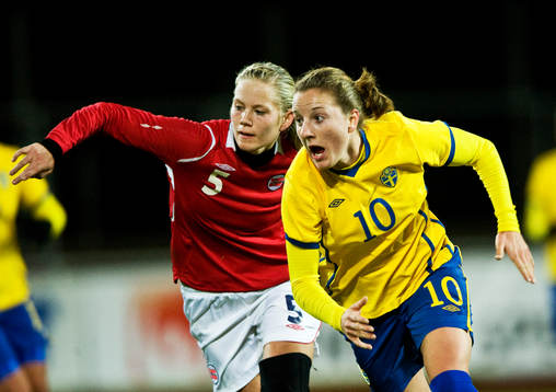Marita Skemmelsrud Lund, Norge och Antonia Göransson,