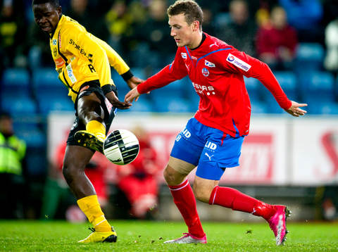 Patrik Osiako, Mjällby och Alexander Gerndt, Helsingborg