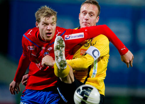 Marcus Nilsson, Helsingborg och Marcus Ekenberg, Mjällby